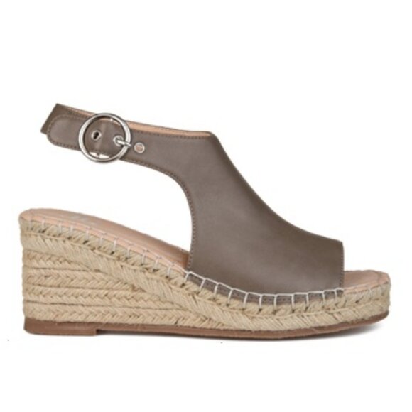 Sandals Heels Wedge Women's 6.5 - Picture 1 of 14